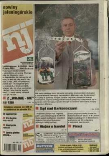 Nowiny Jeleniogórskie : tygodnik społeczny, R. 46, 2003, nr 12 (2336)