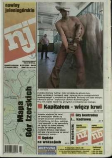 Nowiny Jeleniogórskie : tygodnik społeczny, R. 46, 2003, nr 32 (2356)