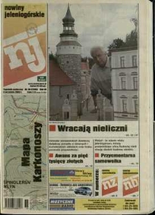 Nowiny Jeleniogórskie : tygodnik społeczny, R. 46, 2003, nr 36 (2359!)