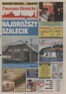 Panorama Oleśnicka: tygodnik Ziemi Oleśnickiej, 2003, nr 4 (772)