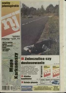 Nowiny Jeleniogórskie : tygodnik społeczny, R. 46, 2003, nr 38 (2362)