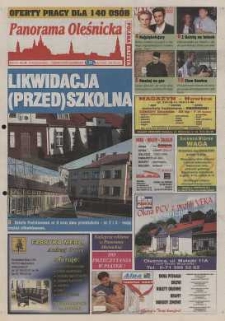 Panorama Oleśnicka: tygodnik Ziemi Oleśnickiej, 2003, nr 6 (774)