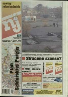 Nowiny Jeleniogórskie : tygodnik społeczny, R. 46, 2003, nr 45 (2369)