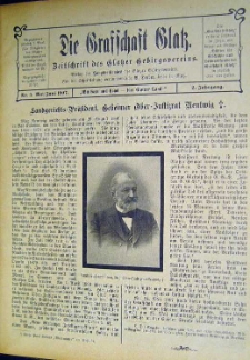 Die Grafschaft Glatz : Zeitschrift des Glatzer Gebirgsvereins, Jr. 2, 1907, nr 3