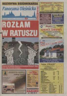 Panorama Oleśnicka: tygodnik Ziemi Oleśnickiej, 2003, nr 19 (787)