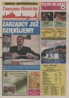 Panorama Oleśnicka: tygodnik Ziemi Oleśnickiej, 2003, nr 24 (792)