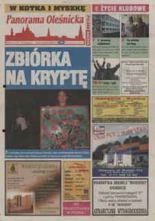 Panorama Oleśnicka: tygodnik Ziemi Oleśnickiej, 2003, nr 28 (796)