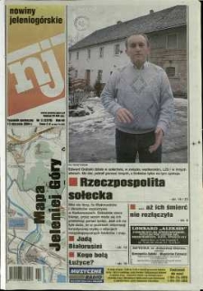 Nowiny Jeleniogórskie : tygodnik społeczny, R. 47, 2004, nr 2 (2378)