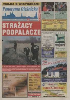 Panorama Oleśnicka: tygodnik Ziemi Oleśnickiej, 2003, nr 33 (801)