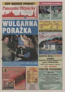 Panorama Oleśnicka: tygodnik Ziemi Oleśnickiej, 2003, nr 36 (804)