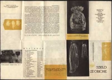 Wystawa z kolekcji jeleniog&oacute;rskich szkło zdobione - folder [Dokument życia społecznego]