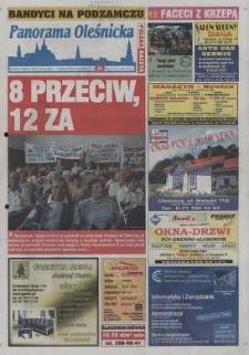Panorama Oleśnicka: tygodnik Ziemi Oleśnickiej, 2003, nr 49 (817)