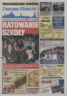Panorama Oleśnicka: tygodnik Ziemi Oleśnickiej, 2003, nr 51 (819)