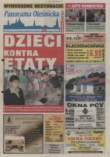 Panorama Oleśnicka: tygodnik Ziemi Oleśnickiej, 2003, nr 71 (839)