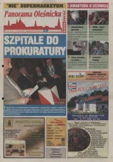 Panorama Oleśnicka: tygodnik Ziemi Oleśnickiej, 2003, nr 72 (840)
