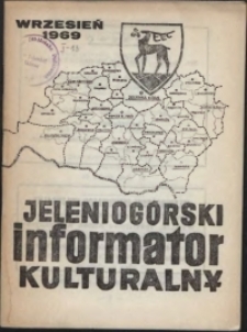 Jeleniogórski Informator Kulturalny, wrzesień 1969