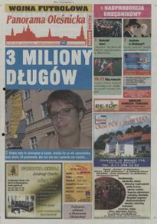 Panorama Oleśnicka: tygodnik Ziemi Oleśnickiej, 2003, nr 74 (842)
