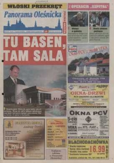 Panorama Oleśnicka: tygodnik Ziemi Oleśnickiej, 2003, nr 79 (847)