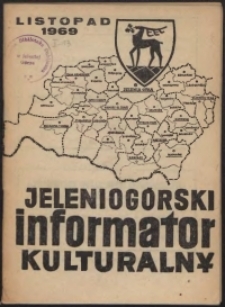 Jeleniogórski Informator Kulturalny, listopad 1969