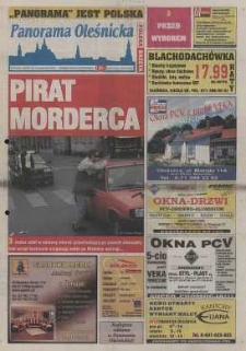 Panorama Oleśnicka: tygodnik Ziemi Oleśnickiej, 2003, nr 85 (853)