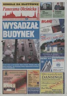Panorama Oleśnicka: tygodnik Ziemi Oleśnickiej, 2003, nr 95 (863)