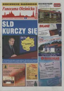 Panorama Oleśnicka: tygodnik Ziemi Oleśnickiej, 2003, nr 97 (865)