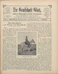 Die Grafschaft Glatz : Illustrierte Monatschrift des Glatzer Gebirgsvereins, Jr. 4, 1909, nr 8