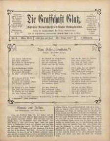 Die Grafschaft Glatz : Illustrierte Monatschrift des Glatzer Gebirgsvereins, Jr. 5, 1910, nr 3