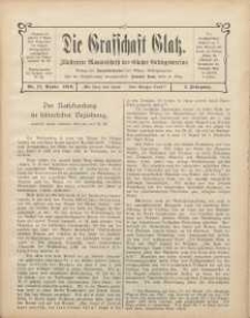 Die Grafschaft Glatz : Illustrierte Monatschrift des Glatzer Gebirgsvereins, Jr. 5, 1910, nr 11