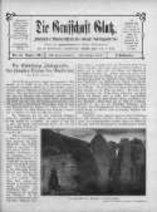 Die Grafschaft Glatz : Illustrierte Monatschrift des Glatzer Gebirgsvereins, Jr. 6, 1911, nr 12