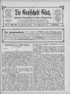 Die Grafschaft Glatz : Illustrierte Monatschrift des Glatzer Gebirgsvereins, Jr. 7, 1912, nr 5