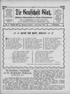 Die Grafschaft Glatz : Illustrierte Monatschrift des Glatzer Gebirgsvereins, Jr. 7, 1912, nr 8