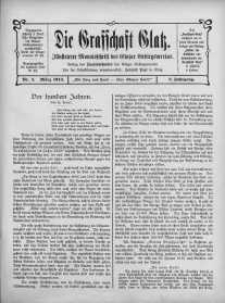 Die Grafschaft Glatz : Illustrierte Monatschrift des Glatzer Gebirgsvereins, Jr. 8, 1913, nr 3