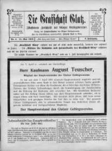 Die Grafschaft Glatz : Illustrierte Monatschrift des Glatzer Gebirgsvereins, Jr. 8, 1913, nr 4