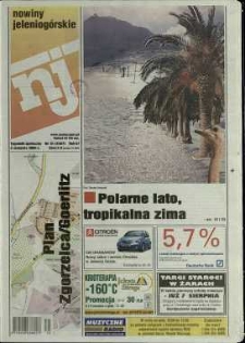 Nowiny Jeleniogórskie : tygodnik społeczny, R. 47, 2004, nr 31 (2407)