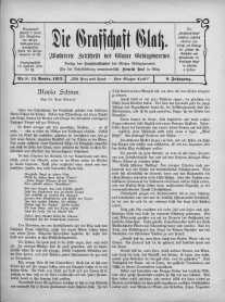 Die Grafschaft Glatz : Illustrierte Monatschrift des Glatzer Gebirgsvereins, Jr. 8, 1913, nr 8