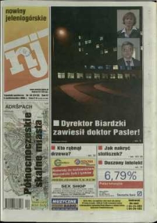 Nowiny Jeleniogórskie : tygodnik społeczny, R. 47, 2004, nr 40 (2416)