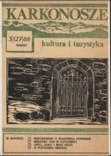 Karkonosze: Kultura i Turystyka, 1988, nr 3 (127)