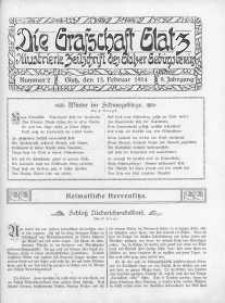 Die Grafschaft Glatz : Illustrierte Monatschrift des Glatzer Gebirgsvereins, Jr. 9, 1914, nr 2