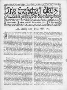 Die Grafschaft Glatz : Illustrierte Monatschrift des Glatzer Gebirgsvereins, Jr. 9, 1914, nr 6