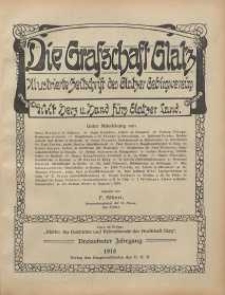 Die Grafschaft Glatz : Illustrierte Zeitschrift des Glatzer Gebirgsvereins, Jr. 13, 1918, nr 1/2