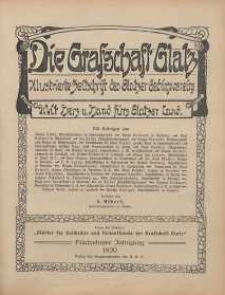 Die Grafschaft Glatz : Illustrierte Zeitschrift des Glatzer Gebirgsvereins, Jr. 15, 1920, nr 1/2