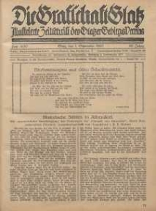 Die Grafschaft Glatz : Illustrierte Zeitschrift des Glatzer Gebirgsvereins, Jr. 22, 1927, nr 9/10
