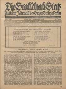 Die Grafschaft Glatz : Illustrierte Zeitschrift des Glatzer Gebirgsvereins, Jr. 22, 1927, nr 9/10