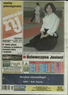 Nowiny Jeleniogórskie : tygodnik społeczny, R.48, 2005, nr 1 (2429)