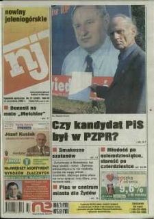 Nowiny Jeleniogórskie : tygodnik społeczny, R.48, 2005, nr 37 (2465)