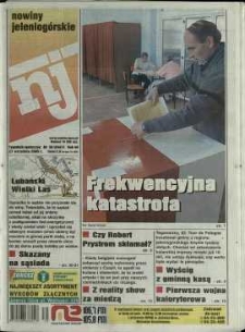 Nowiny Jeleniogórskie : tygodnik społeczny, R.48, 2005, nr 39 (2467)