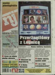 Nowiny Jeleniogórskie : tygodnik społeczny, R.48, 2005, nr 40 (2468)
