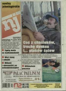 Nowiny Jeleniog&oacute;rskie : tygodnik społeczny, R.48, 2005, nr 47 (2475)