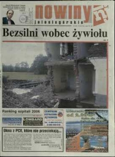 Nowiny Jeleniogórskie : tygodnik społeczny, R.49, 2006, nr 33 (2463)